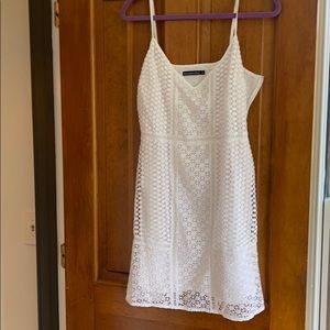 White Abercrombie dress